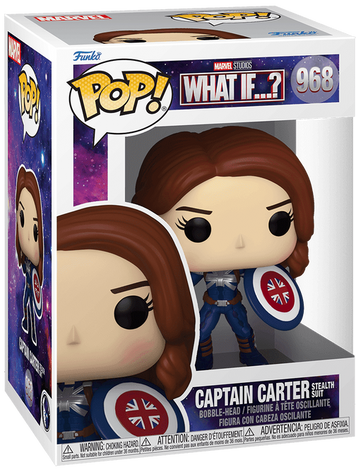 Фигурка Капитан Картер - Funko Pop! MARVEL: WHAT IF...? #968 CAPTAIN CARTER 58653 фото