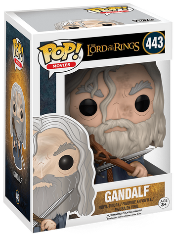 Фигурка Гэндальф Серый - Funko Pop! THE LORD OF THE RINGS - GANDALF #443  13550-PX-1TM фото