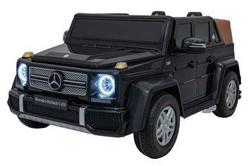 Детский электромобиль Mercedes Benz Maybach G650, с регулировкой сидений, черный PA.A1000.STRONG.CZ фото