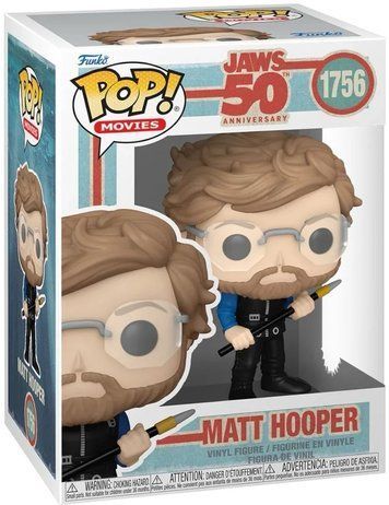 Фігурка Метт Гупер &mdash; Funko Pop! MOVIES: JAWS: 50TH ANNIVERSARY &mdash; MATT HOOPER #1756  84366 фото