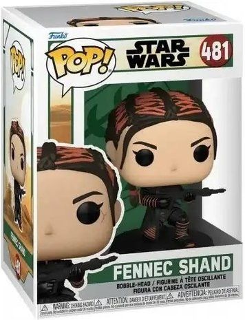 Фігурка Феннек Шанд &mdash; Funko Pop! STAR WARS: THE MANDALORIAN &mdash; FENNEC SHAND #481 60237 фото