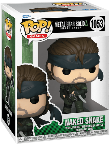 Фигурка Нейкед Снейк &mdash; Funko Pop! GAMES: METAL GEAR SOLID &mdash; NAKED SNAKE #1053 84926 фото
