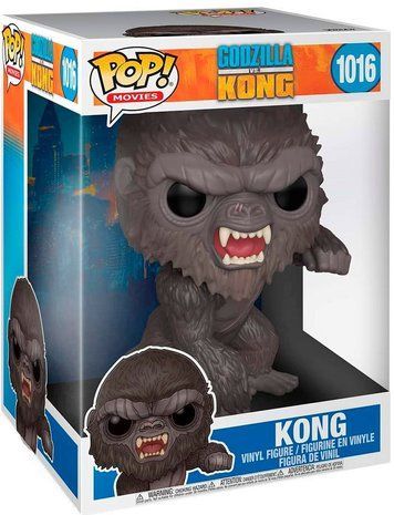 УЦІНКА!!! Фігурка Конг &mdash; Funko Pop! MOVIES: GODZILLA VS. KONG &mdash; KONG  (25 СМ) #1016 У50853 фото