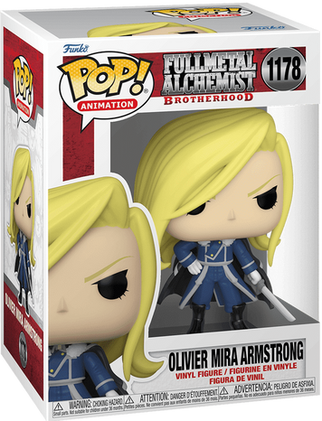 Фигурка Оливия Мира Армстронг &mdash; Funko Pop! FULLMETAL ALCHEMIST: OLIVIER MIRA ARMSTRONG #1178 57738 фото