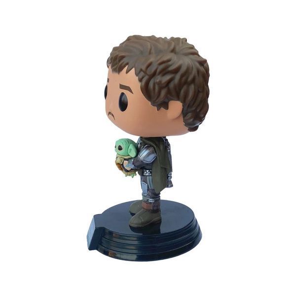 УЦІНКА!!! Фігурка Мандалорець з Ґроґу &mdash; Funko Pop! Star Wars: THE MANDALORIAN &mdash; MANDALORIAN WITH GROGU #461 У54525 фото