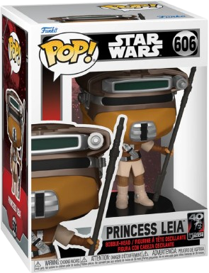 Фігурка Принцеса Лея (Бушш) &mdash; Funko Pop! STAR WARS: RETURN OF THE JEDI 40th ANNIVERSARY &mdash; PRINCESS LEIA (BOUSSH) #606 70748 фото
