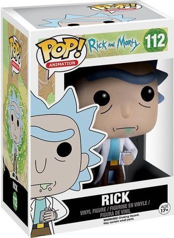 Фигурка Рик Санчез &mdash; Funko Pop! ANIMATION: RICK & MORTY &mdash; RICK ACTION FIGURE #112 9015 фото