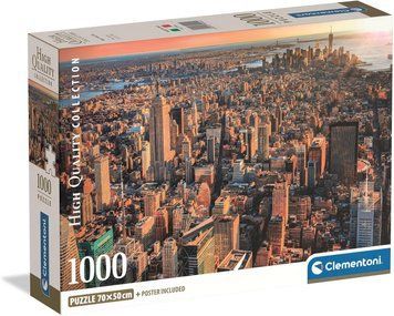Пазл Clementoni: High Quality Collection &mdash; New York / Нью-Йорк (1000 елементів) &mdash; 39944 39944 фото