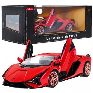 Машинка Rastar Lamborghini Sian FKP 37 на радіокеруванні 1:14 червоний 97700 RAS.97700.RED фото