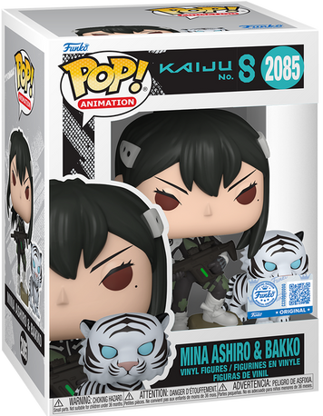 Фігурка Міна Ашіро та Бакко - Funko Pop! & BUDDY KAIJU №8 #2085 MINA ASHIRO WITH BAKKO 87239 фото