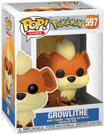 Фігурка Гроуліт &mdash; Funko Pop! Games: POKEMON &mdash; GROWLITHE #597 74229 фото