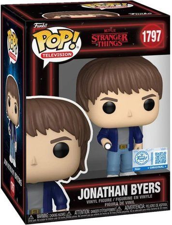 Фигурка Джонатан Байерс &mdash; Funko Pop! TV: STRANGER THINGS &mdash; JONATHAN #1797 88523 фото