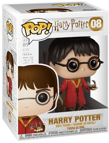 Фигурка Гарри Поттер (Квиддич) - Funko Pop! HARRY POTTER - HARRY POTTER (QUIDDITCH) #08 5902 фото
