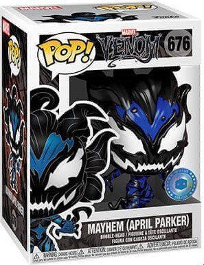 УЦEНКА!!! Фигурка Мэйхем (Эйприл Паркер) &mdash; Funko Pop! MARVEL: VENOM &mdash; MAYHEM (APRIL PARKER) (PIAB EXCLUSIVE) #676 36476 фото