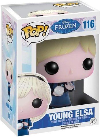 УЦЕНКА!!! Фигурка Юная Эльза &mdash; Funko Pop! DISNEY: FROZEN &mdash; YOUNG ELSA #116 У4830 фото