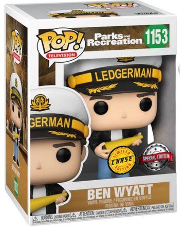 УЦІНКА!!! Фігурка Бен Вайатт (Special Edition Chase) &mdash; Funko Pop! TV: PARKS AND RECREATION &mdash; BEN WYATT #1153 SE CHASE У56789 фото