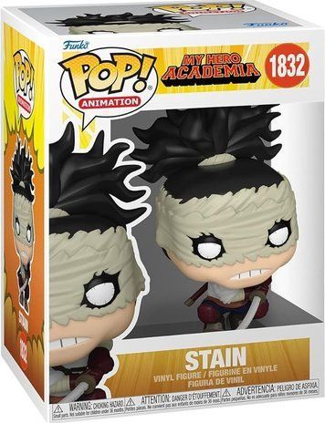Фігурка Стейл (Плями) &mdash; Funko Pop! ANIMATION: MY HERO ACADEMIA &mdash; STAIN #1832 83690 фото