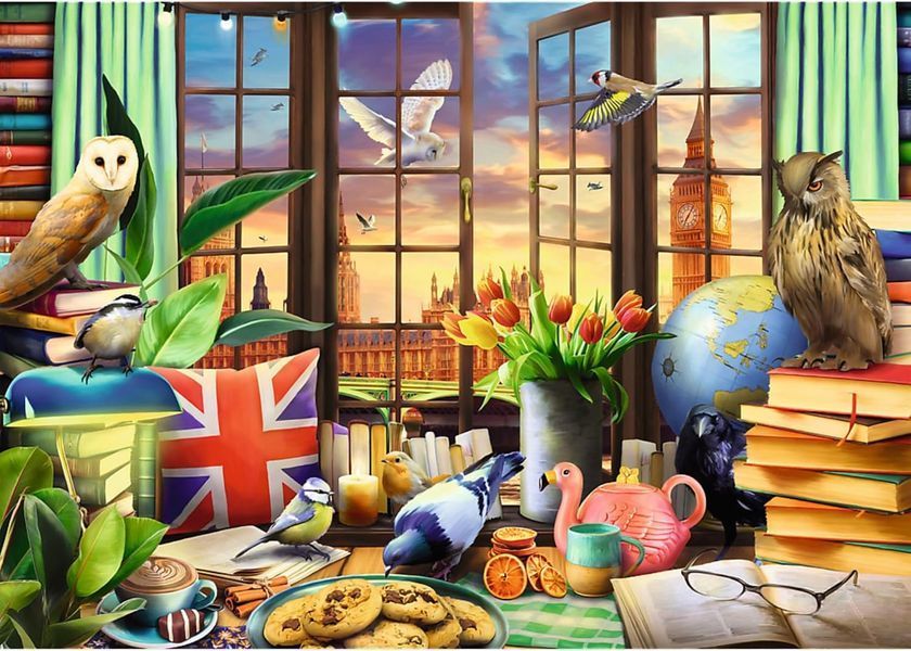 Пазл Trefl: Premium Plus / Tea Time &mdash; Все британское (1000 эл.) &mdash; 10847 10847 фото