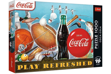 Пазл Trefl: Premium Plus / Coca-Cola &mdash; Освежись! (1000 эл.) &mdash; 12101 12101 фото