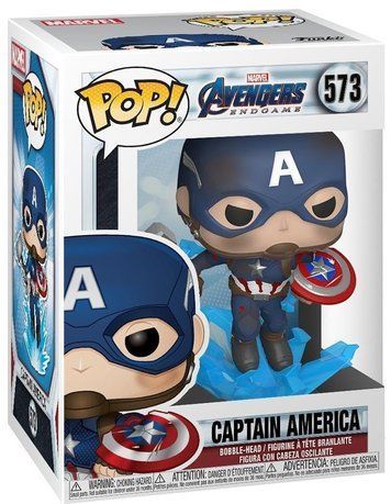 УЦЕНКА!!! Фигурка Капитан Америка с Мьёльниром - Funko Pop! AVENGERS: ENDGAME #573 CAPTAIN AMERICA У45137 фото