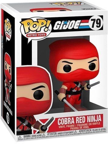 Фігурка Червоний Ніндзя Кобри &mdash; Funko Pop! G.I. JOE &mdash; COBRA RED NINJA #79 (Exclusive) 56111 фото