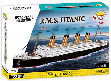 Конструктор COBI R.M.S. Titanic 1:450 (722 детали) &mdash; Большая модель Титаника 64 см 1929 фото