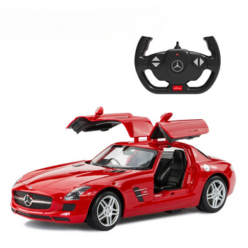 Машинка Mercedes-Benz SLS красный RASTAR модель 1:14 Автомобиль на дистанционном управлении + пульт 2,4 ГГц RAS.47600.RED фото