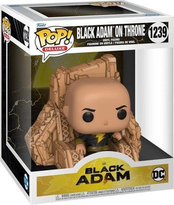 Фигурка Funko Pop! MOVIES: DC &mdash; #1239 Black Adam on Throne, Черный Адам на троне 64187 фото