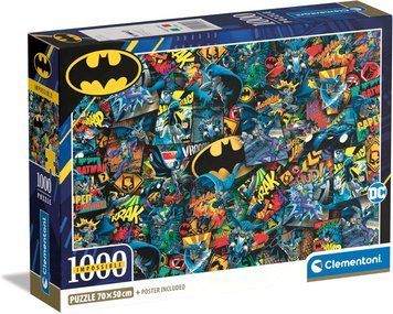 Пазл Batman (Бетмен) - 1000 шт. Clementoni 39906 39906 фото