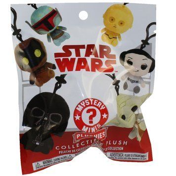 М&rsquo;який брелок-сюрприз Funko Mystery Mini Plush Clips: STAR WARS CLASSIC (SERIES 1) 26731 фото