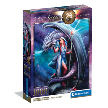 Пазл Anne Stokes Dragon Mage - 1000 шт. Clementoni 39956 39956 фото