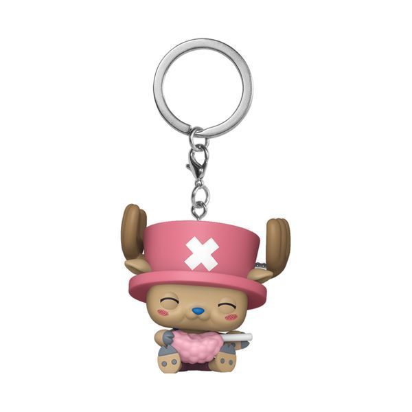 Брелок-фигурка на клипсе Funko Pop! &mdash; ЧОППЕР С САХАРНОЙ ВАТОЙ (ONE PIECE) 91750 фото