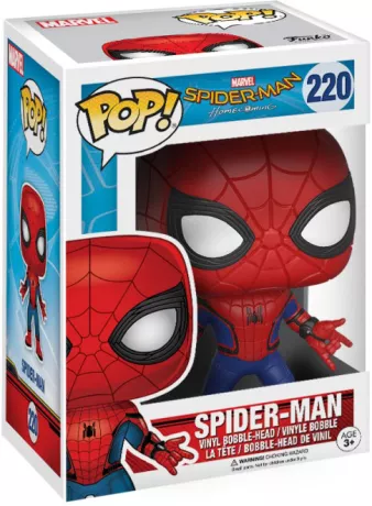 УЦЕНКА!!!! Фигурка Человек-паук (Костюм Старка) &mdash; Funko Pop! MOVIES: SPIDER-MAN: HOMECOMING &mdash; SPIDER-MAN #220 У13317 фото