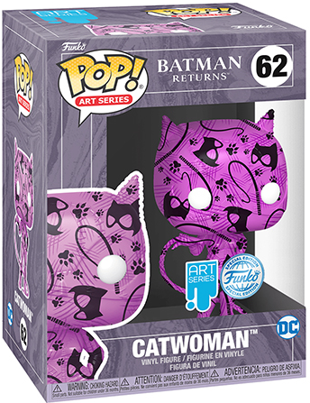 Фігурка Жінка-Кішка (Арт-серія, Спеціальне видання) &mdash; Funko Pop! DC COMICS / HEROES: CATWOMAN (ART SERIES) #62 (SPECIAL EDITION) 58396 фото