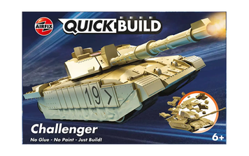 Конструктор дитячий танк Challenger Tank Quickbuild Airfix J6010 AFXJ6010 фото