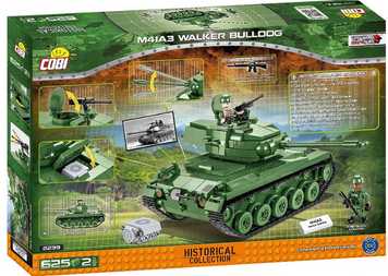Конструктор COBI M41A3 Walker Bulldog &mdash; Американский танк 625 деталей 2239 фото
