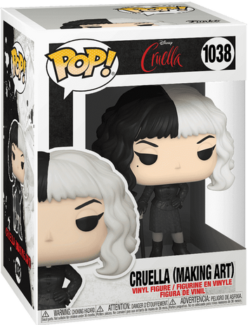 Фигурка Круэлла (Творение искусства) &mdash; Funko Pop! DISNEY: CRUELLA &mdash; CRUELLA (MAKING ART) #1038 54466 фото
