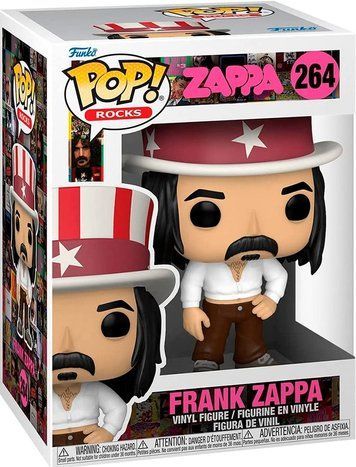 УЦІНКА!!! Фігурка Френк Заппа &mdash; Funko Pop! ROCKS: FRANK ZAPPA &mdash; FRANK ZAPPA #264 У61439 фото