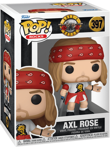 Фігурка Funko Pop ROCKS &mdash; #397 Axl Rose with Red Bandana, Ексл Роуз у червоній бандані 80482 фото